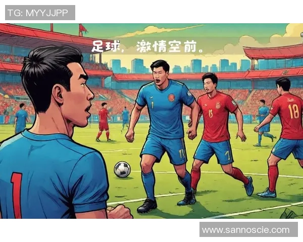 足球明星齐聚一堂漫画风格展现他们的精彩瞬间与独特魅力